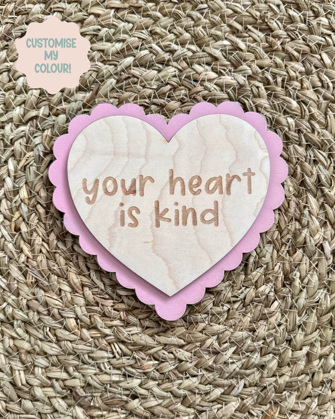 Your Heart is Kind Wall Plaque