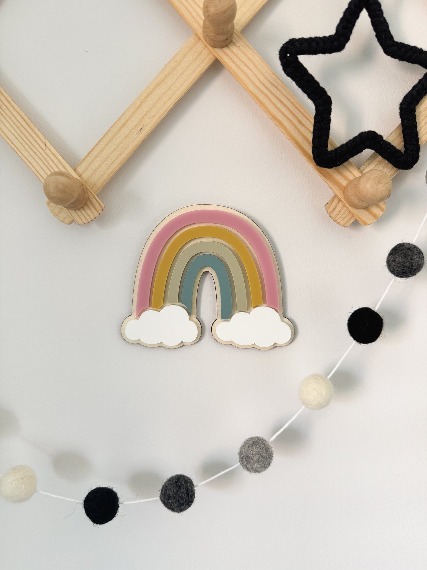 Little Rainbow Wall Shape