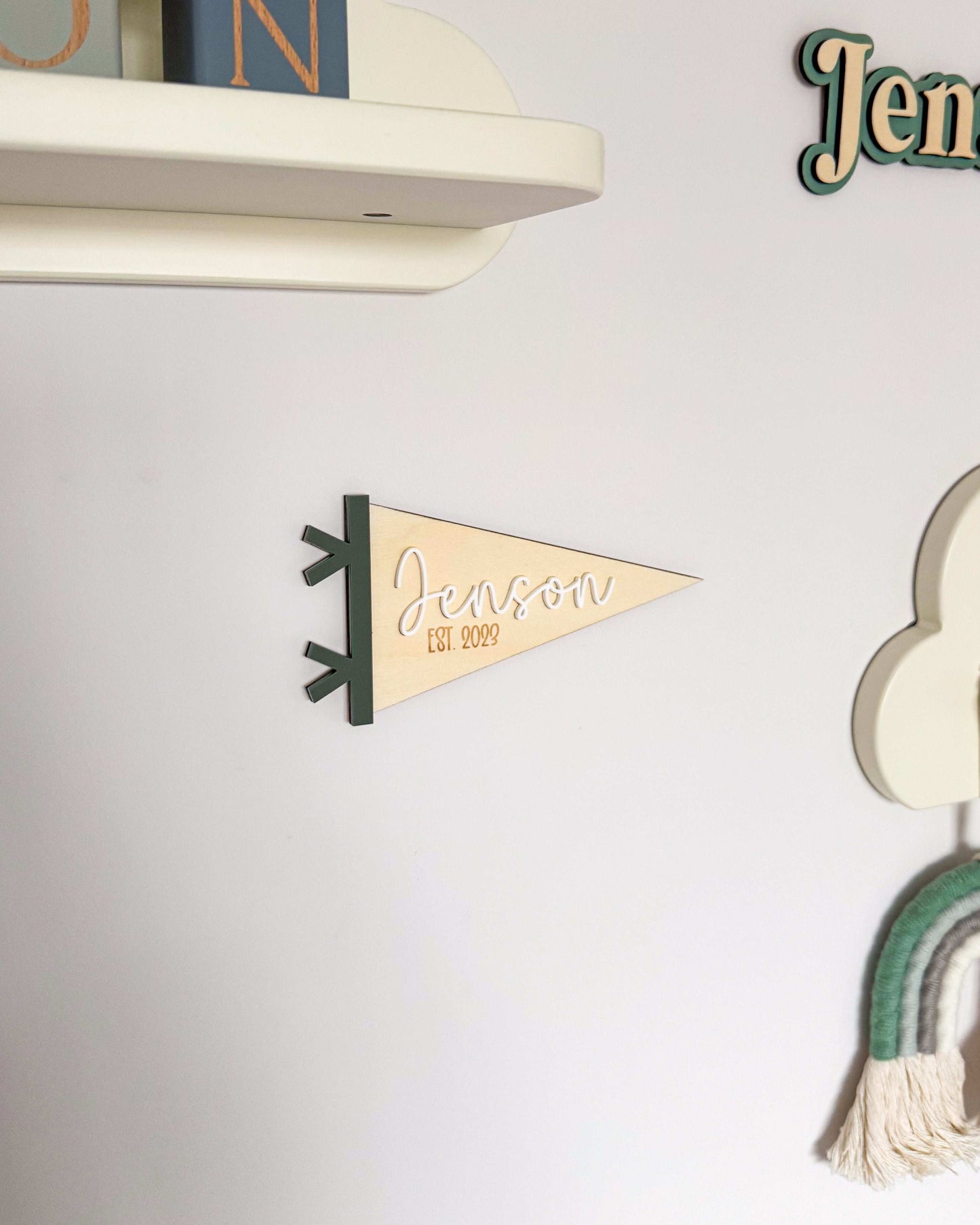 Personalised Pennant Flag