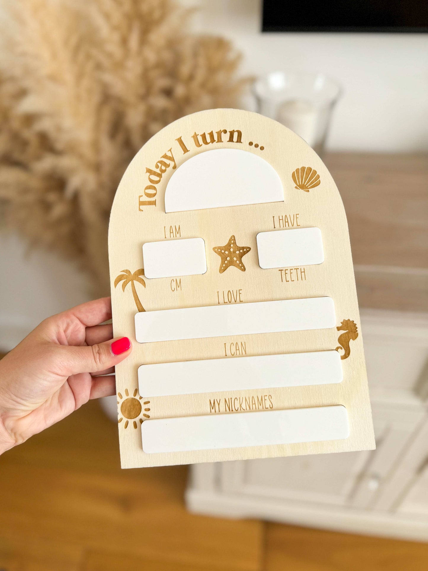 Today I Turn Birthday Board