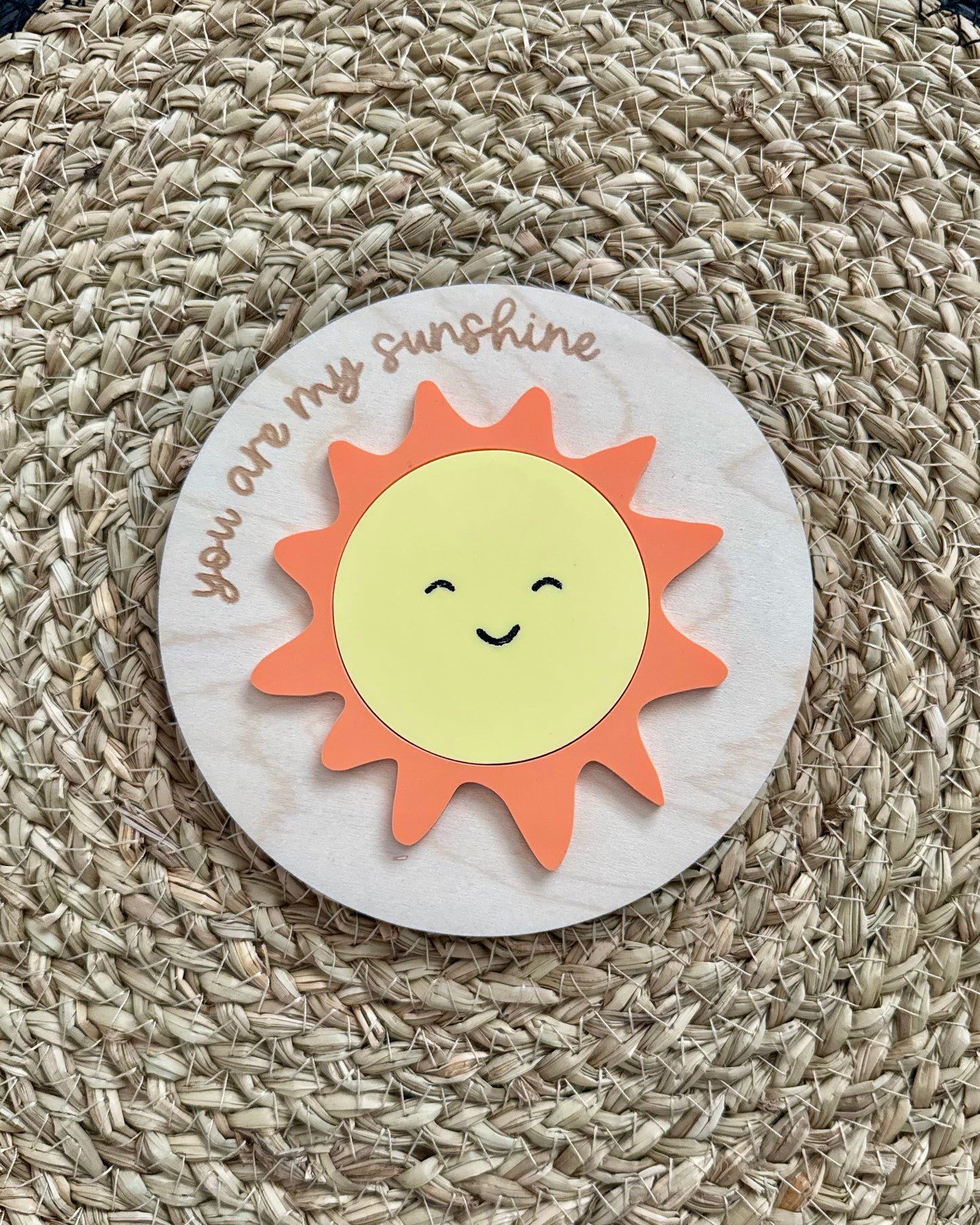 You Are my Sunshine Plaque