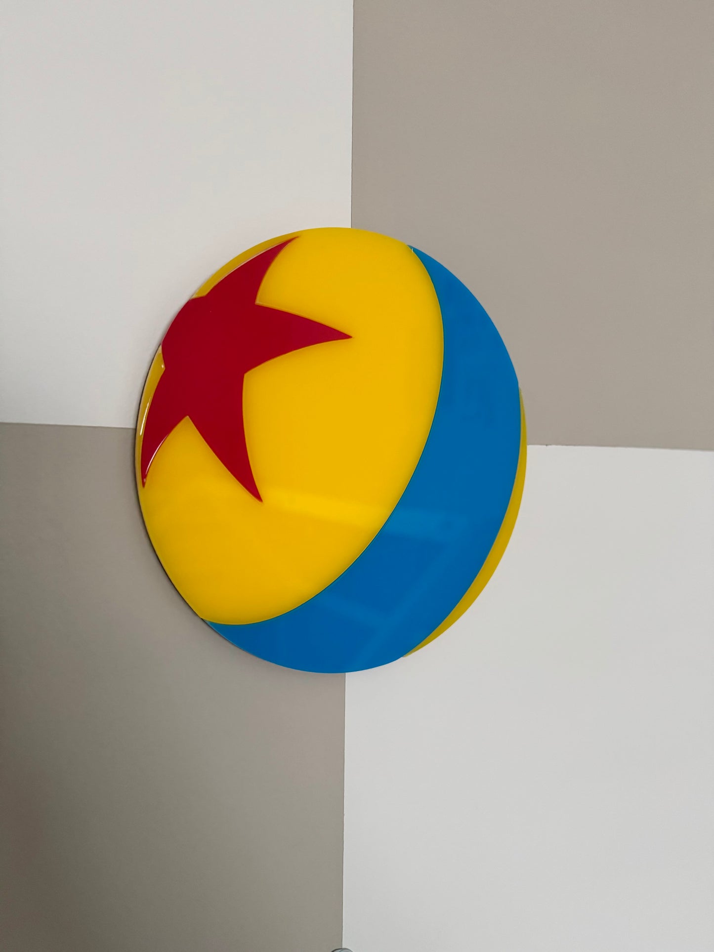 Acrylic Pixar Ball Wall Shape