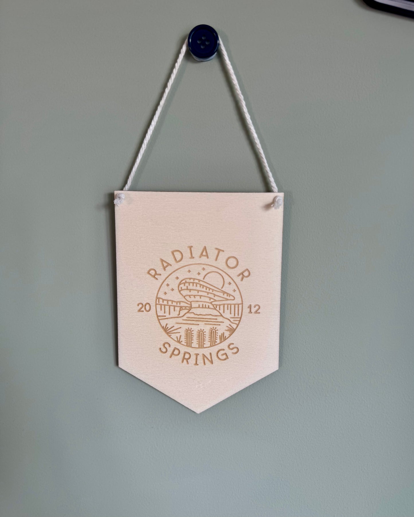 Radiator Springs Mini Pennant