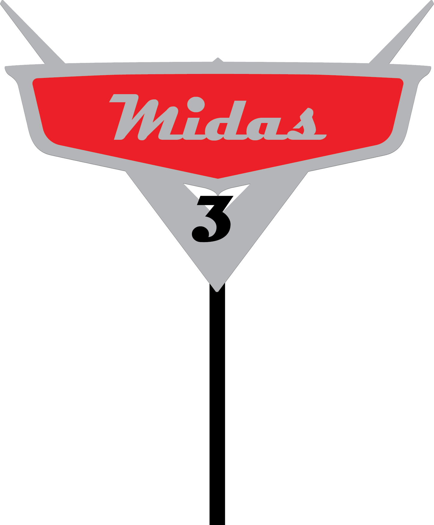 Cars Inspired Cake Topper