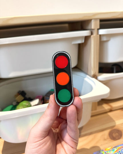 Traffic Light Mini Charm