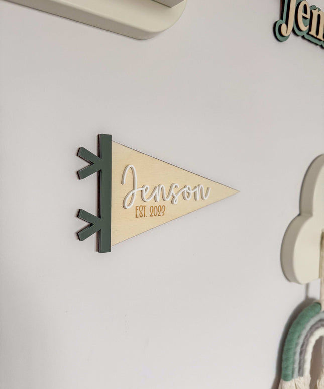 Personalised Pennant Flag