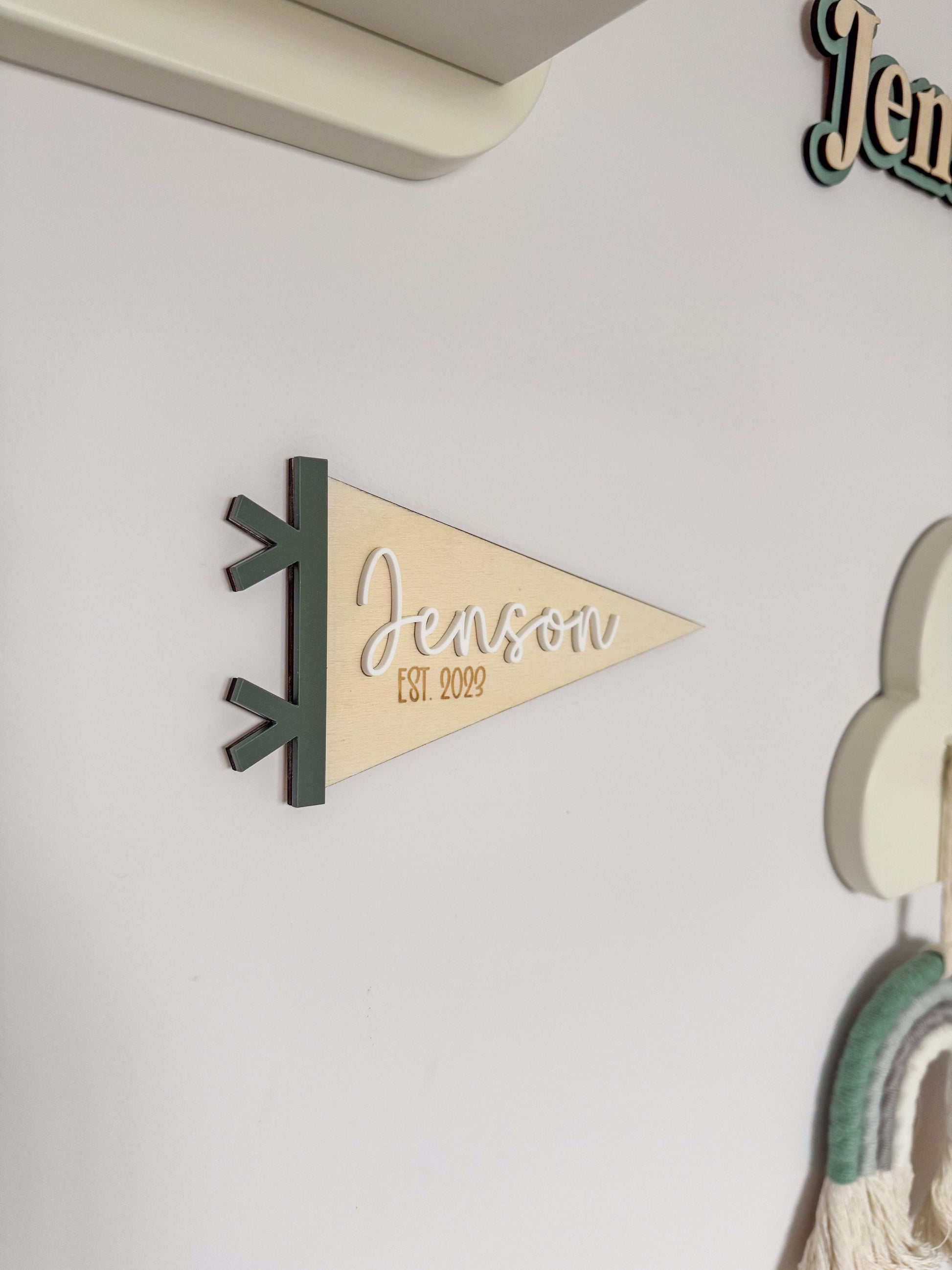 Personalised Pennant Flag