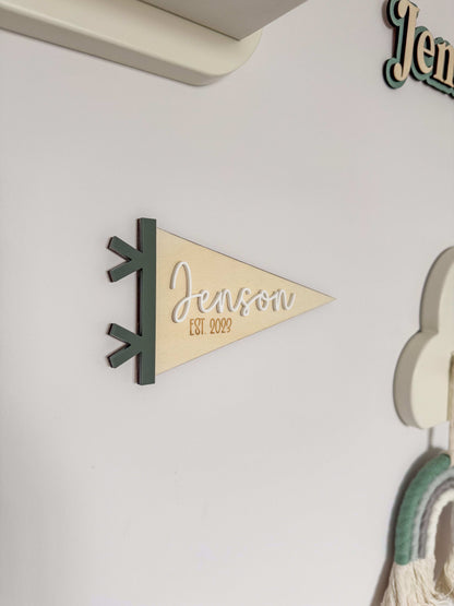 Personalised Pennant Flag