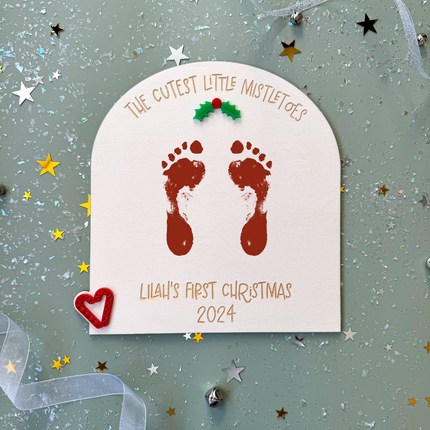 Personalised Christmas Keepsake Board