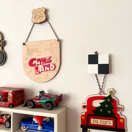 Route 66 Wooden Wall Hook