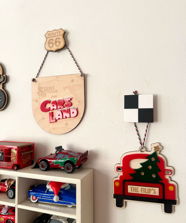 Route 66 Wooden Wall Hook