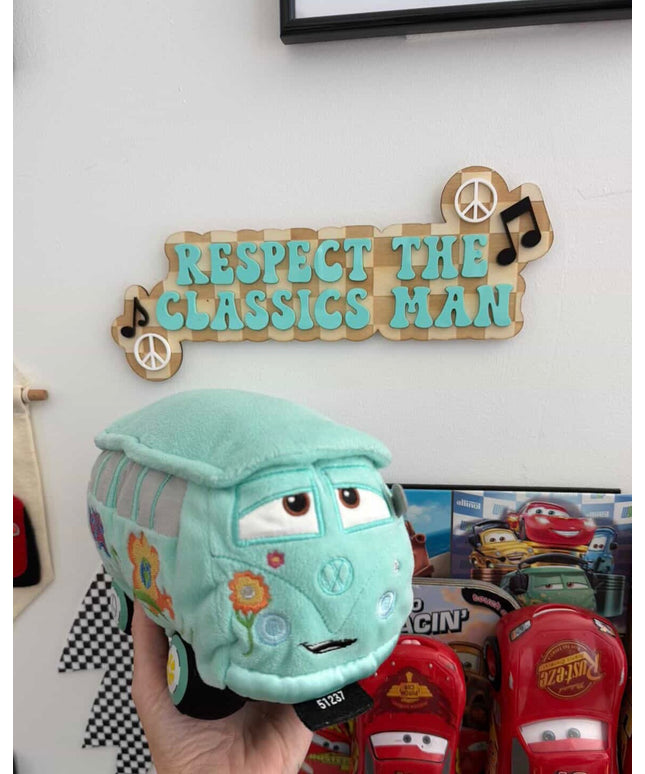 Respect The Classics Man Wall Sign
