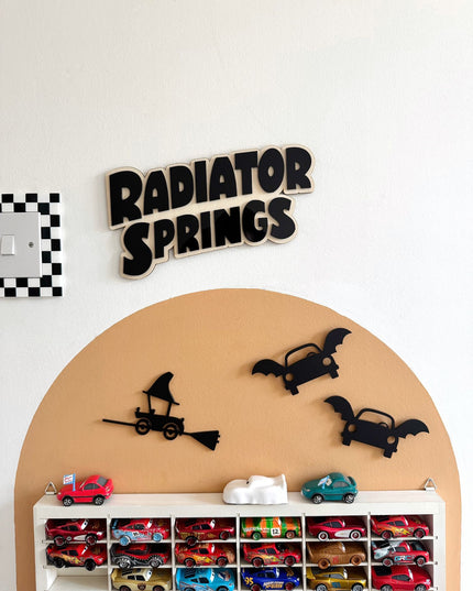Bat Wing Car Halloween Wall Shapes - Set of 2