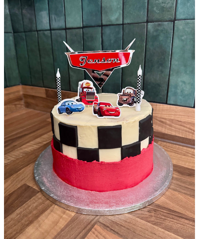 Cars Inspired Cake Topper