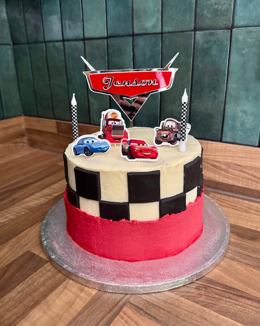 Cars Inspired Cake Topper