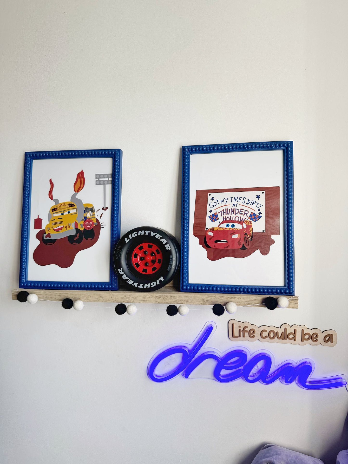 *CHESHIRE.HOUSE* Life Could Be A Wall Sign