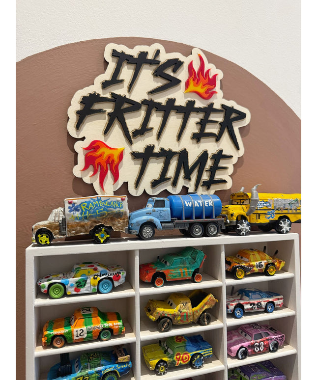 It's Fritter Time Wall Sign