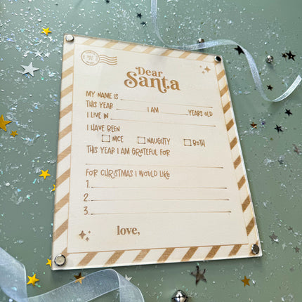 Letter to Santa Board