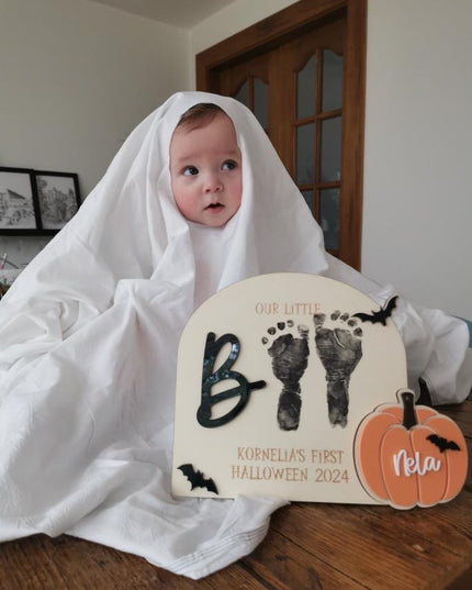 My First Halloween Plaque