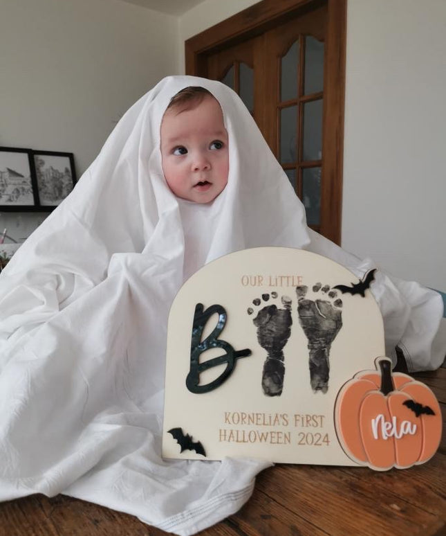 My First Halloween Plaque