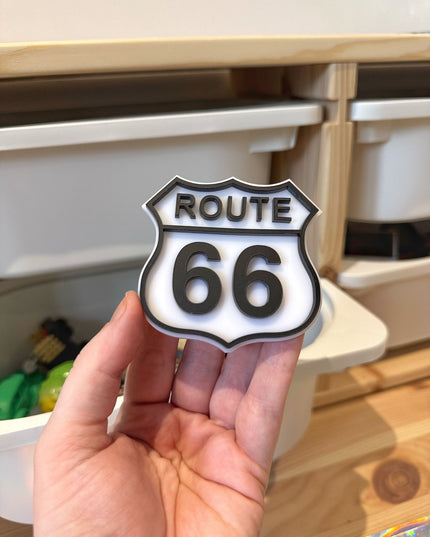 Route 66 Mini Charm