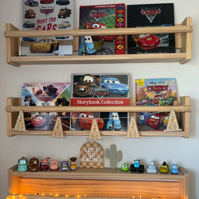 Wooden Cozy Cone Bunting