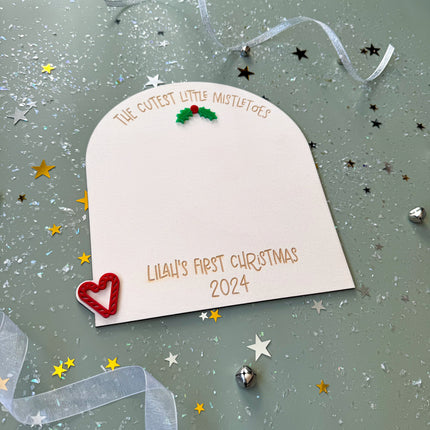 Personalised Christmas Keepsake Board