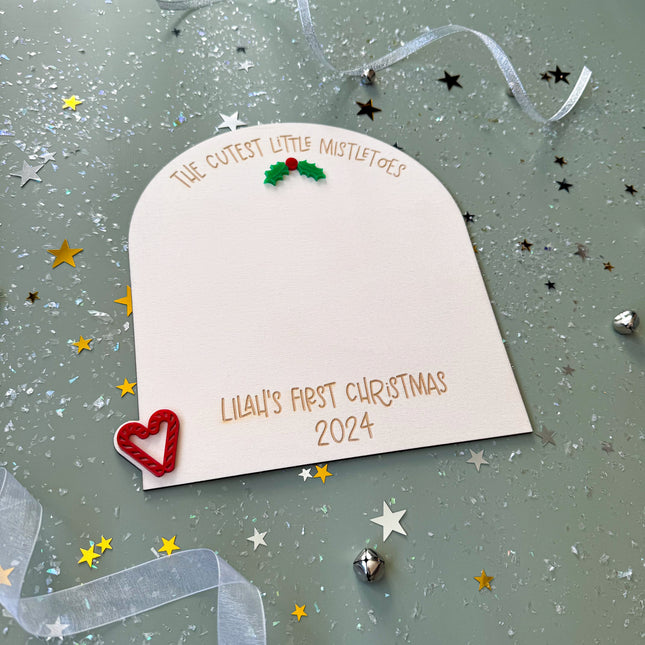 Personalised Christmas Keepsake Board
