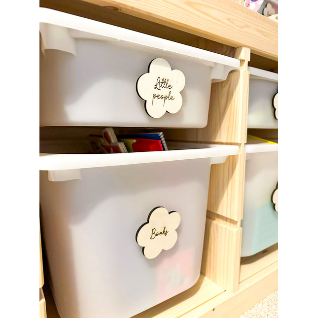 Wooden Storage Labels