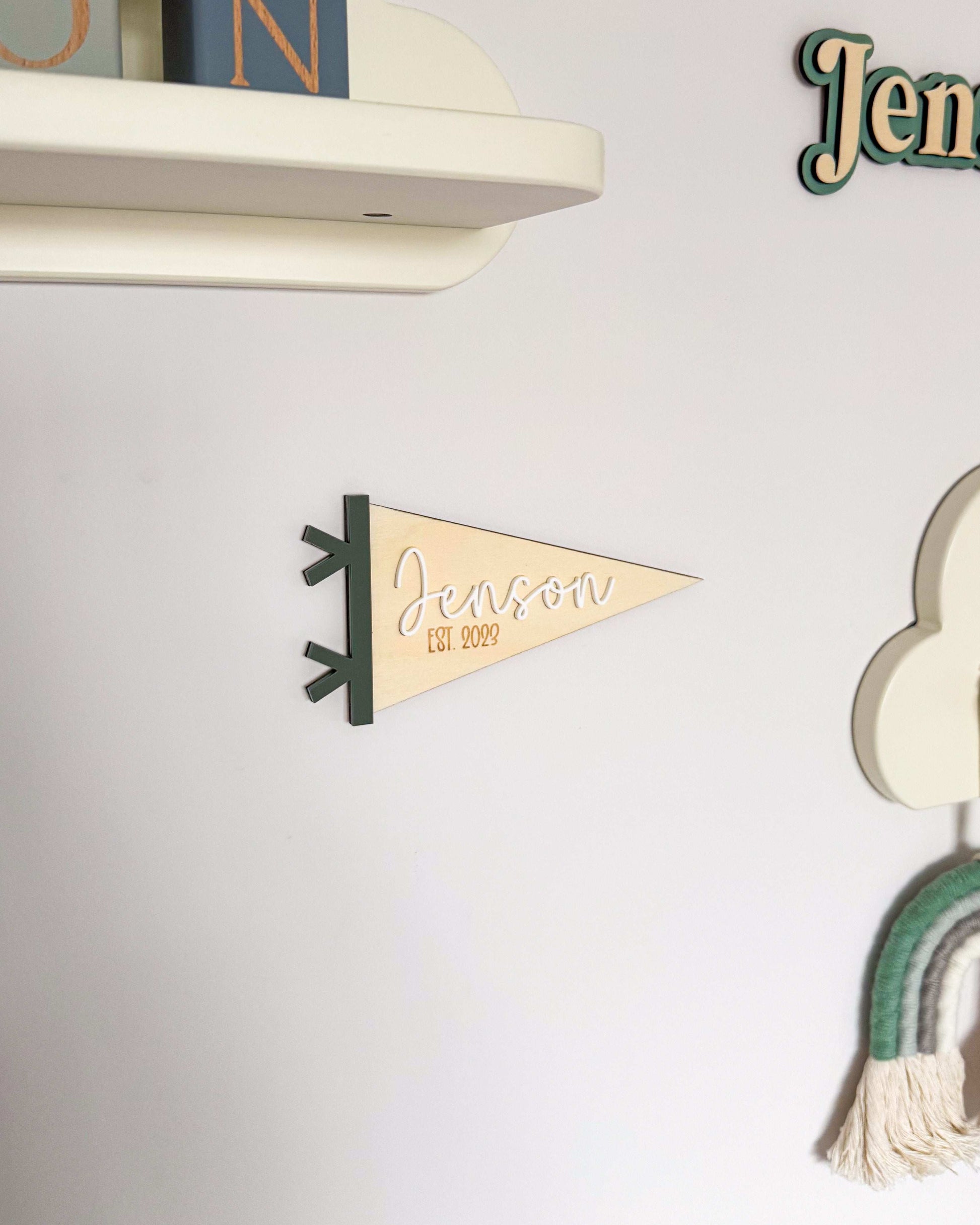 Personalised Pennant Flag