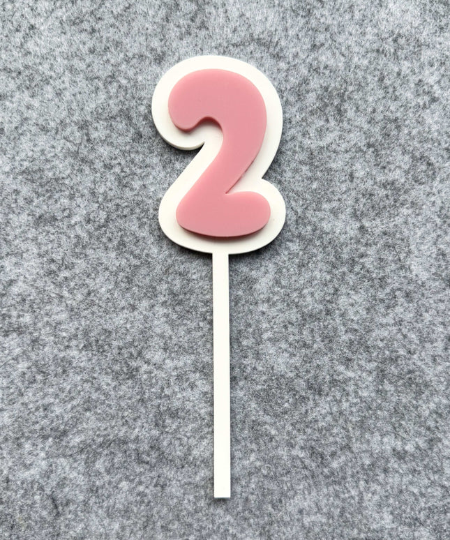 Bluey Inspired Cake Charm & Number Topper