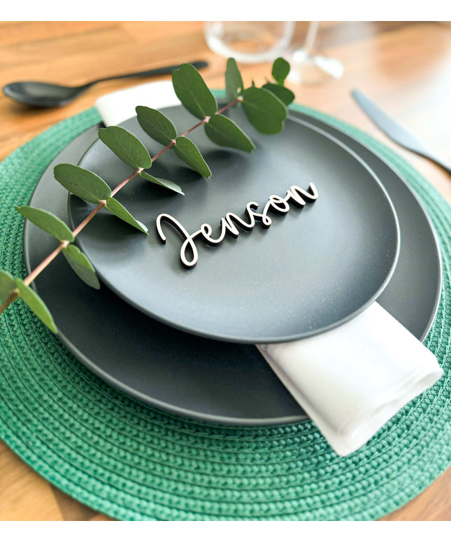 Wooden Name Place
