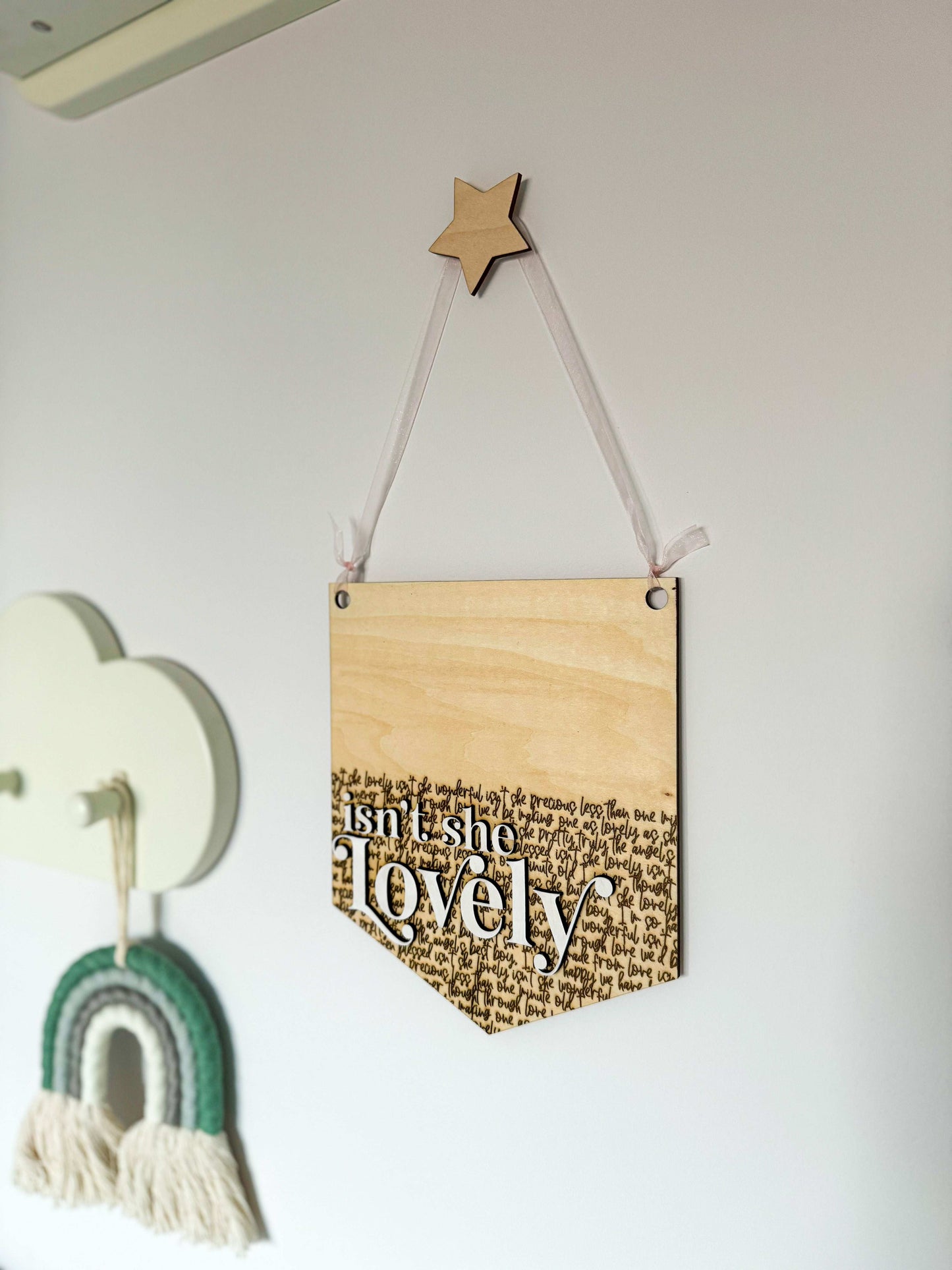 Isn't She Lovely Pennant Flag