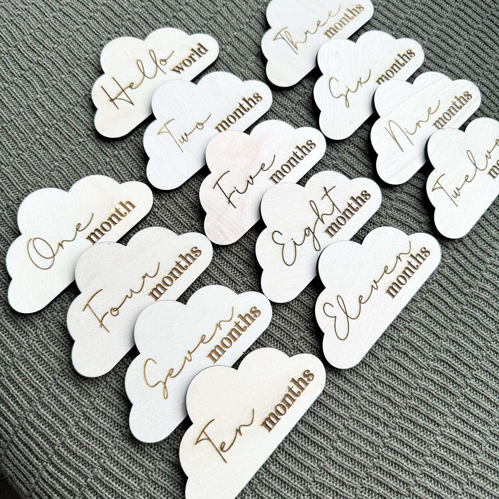 Cloud Milestone Discs