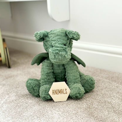 Wooden Storage Labels