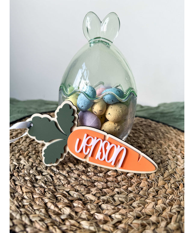 Carrot Easter Tag