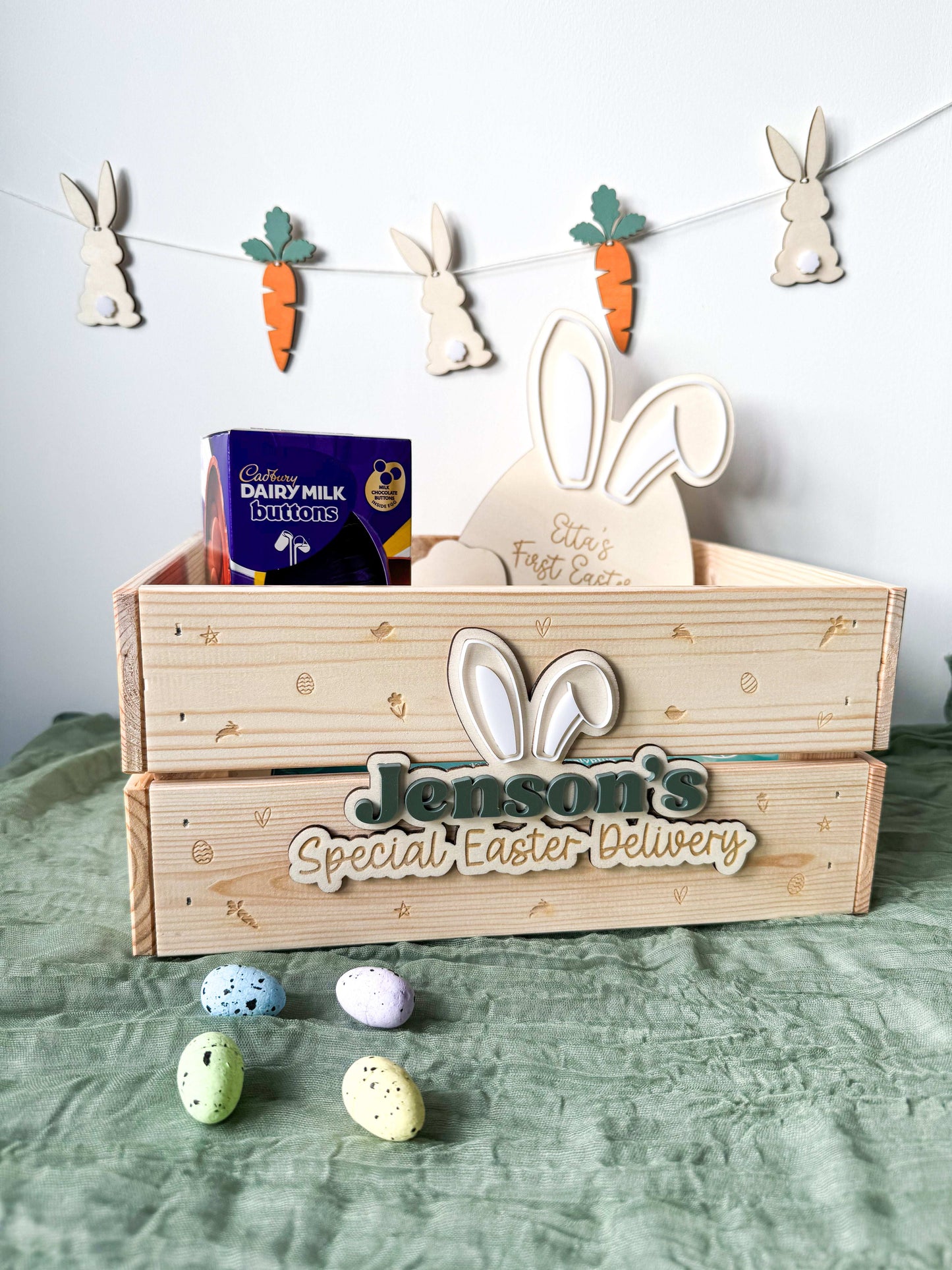 Personalised Easter Crate