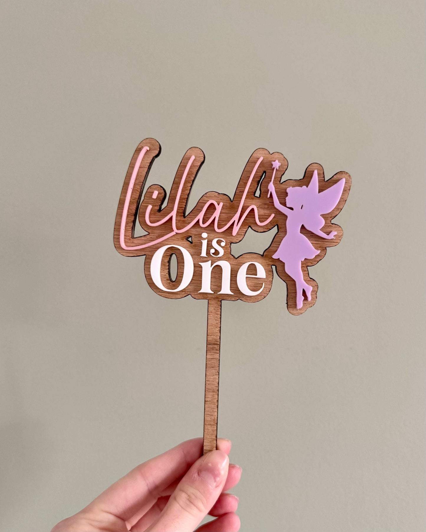 Fairy Cake Topper