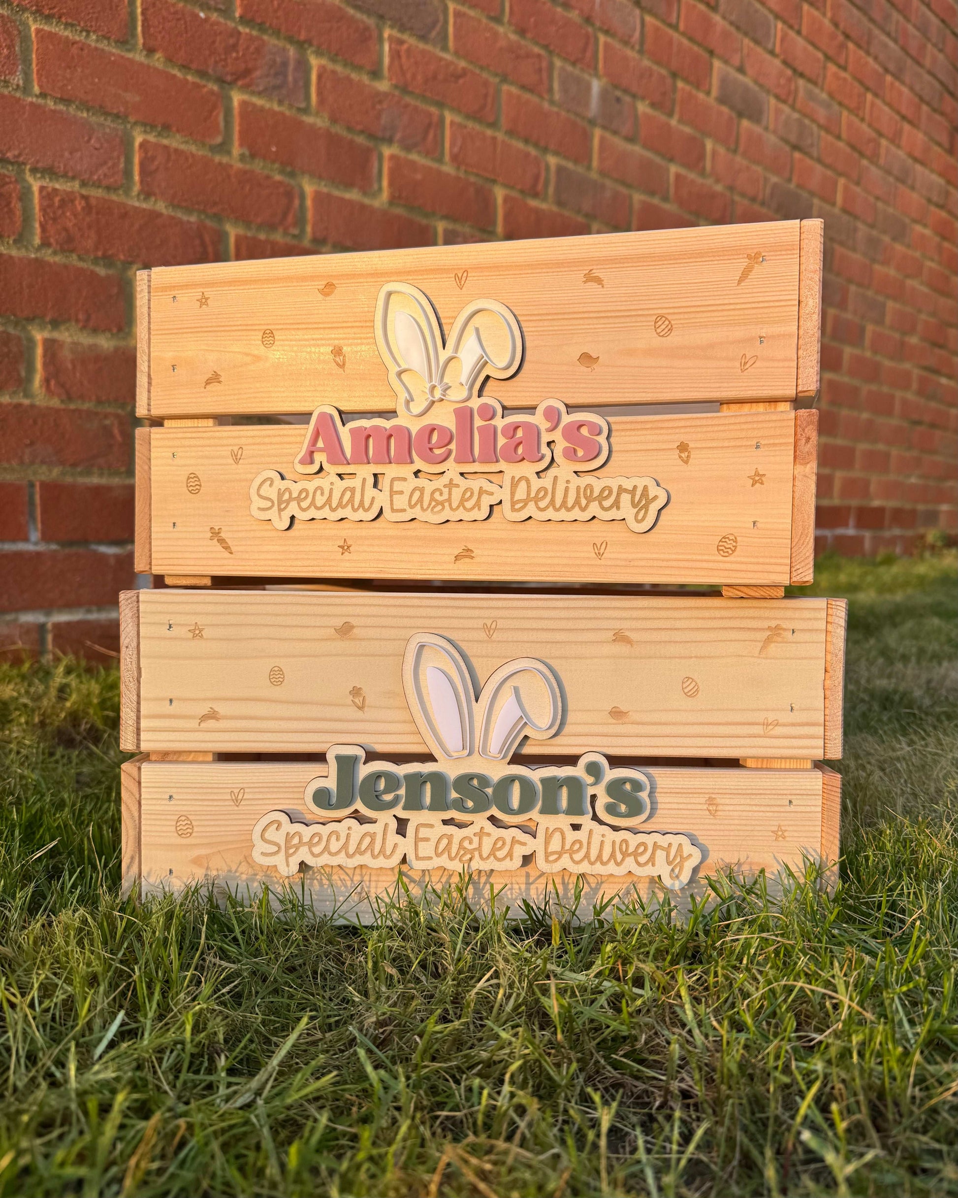 Personalised Easter Crate
