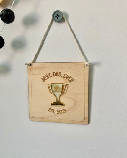 Best. Dad. Ever. Mini Flag