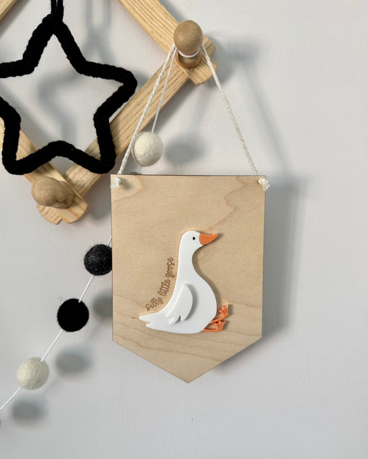 Silly Little Goose Mini Pennant