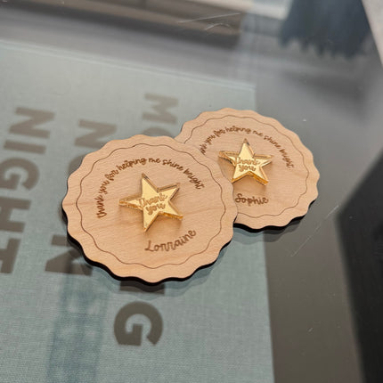 Set of Two Personalised Teacher Magnets