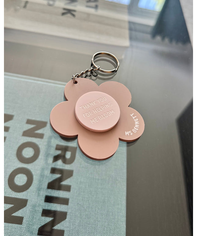 Personalised Thank You Teacher Keyring