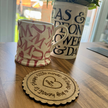 Personalised Teacher Coaster