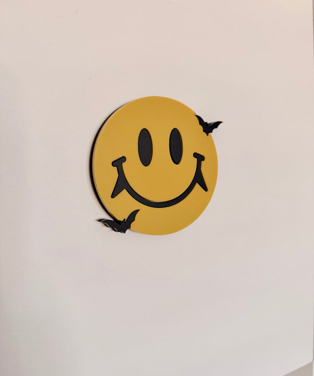 Vampire Smiley Wall Shape