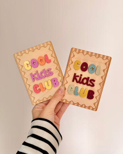 Cool Kids Club Plaque
