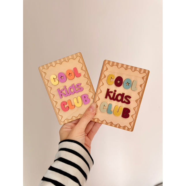 Cool Kids Club Plaque