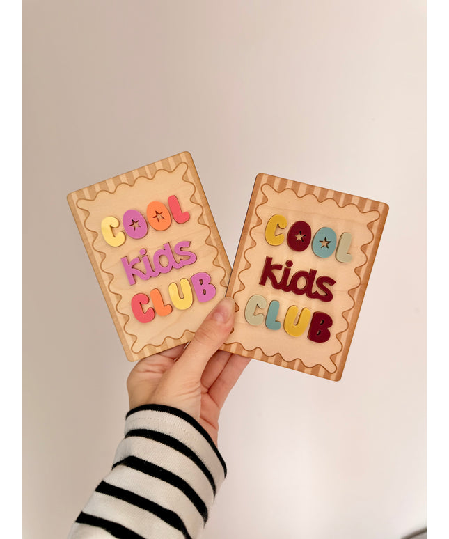 Cool Kids Club Plaque
