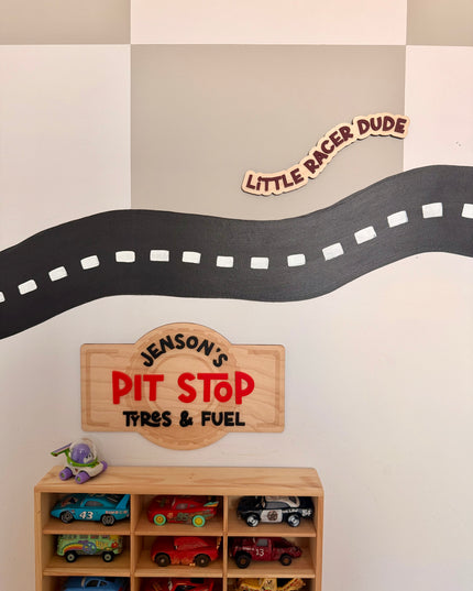 Little Racer Dude Plaque