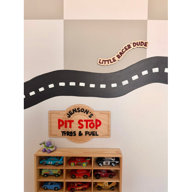 Little Racer Dude Plaque
